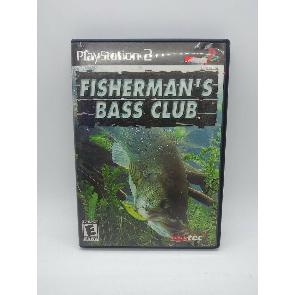 Fisherman's Bass Club Ps2 Playstation 2 Kids Game U